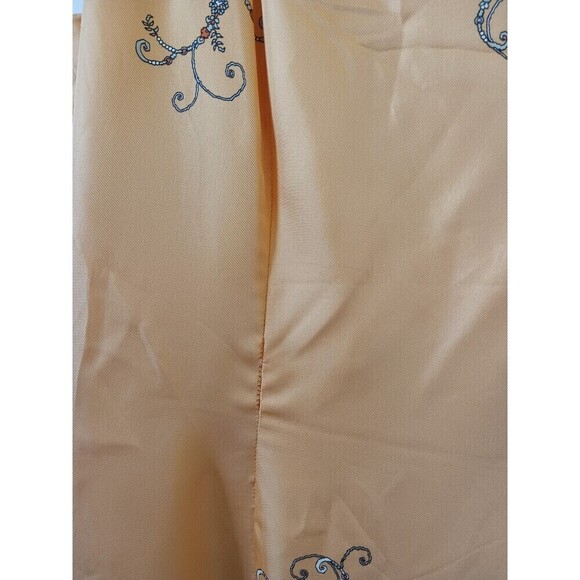 Ann Taylor Petite Sheath Silk Dress Sleeveless Knee Length Orange Size 6P - Picture 4 of 7